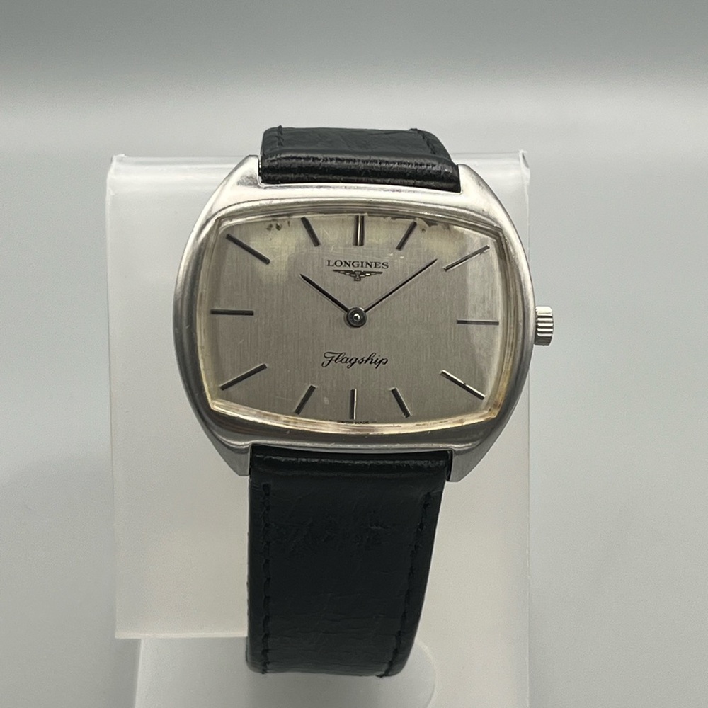 Vintage Longines Flagship Cushion Case – Manual Wind
